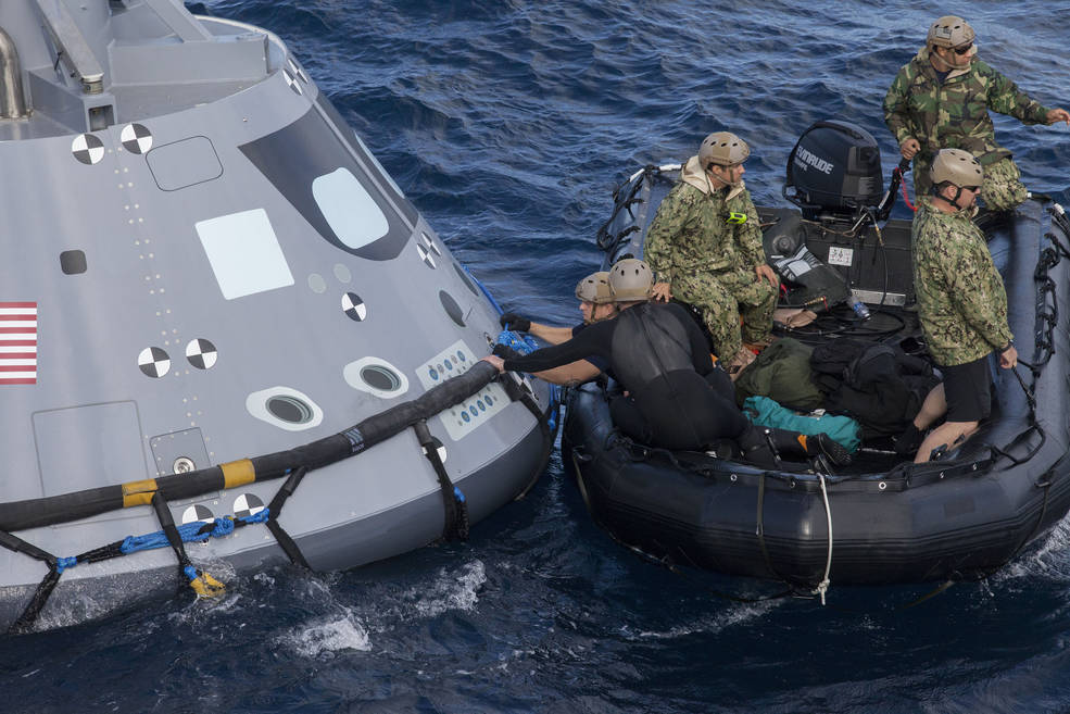 NASA Invites Media to View Orion Test Capsule, Recovery Hardware ...