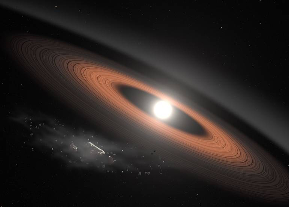 Citizen Scientist Finds Ancient White Dwarf Star Encircled by Puzzling Rings