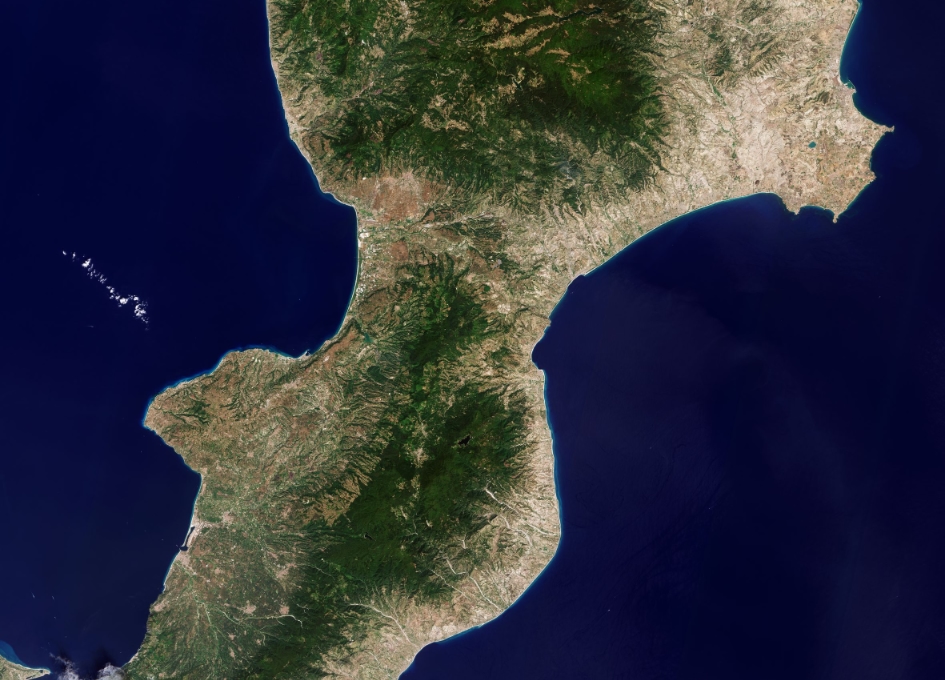 Earth from Space – Calabria, Italy