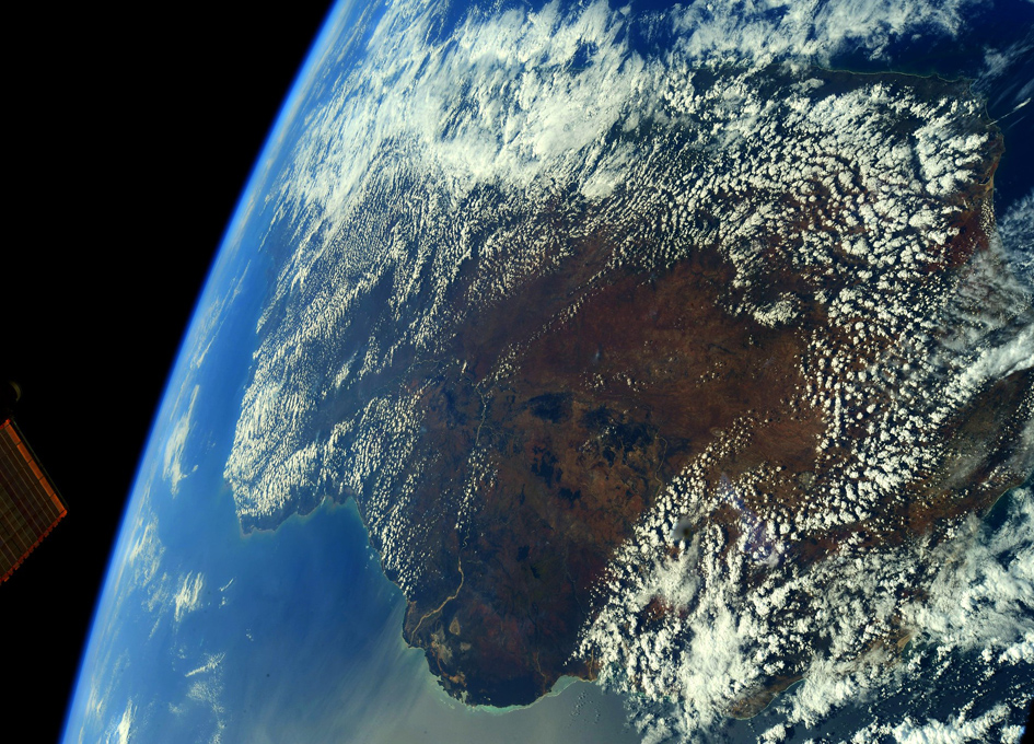 Madagascar Seen From Orbit