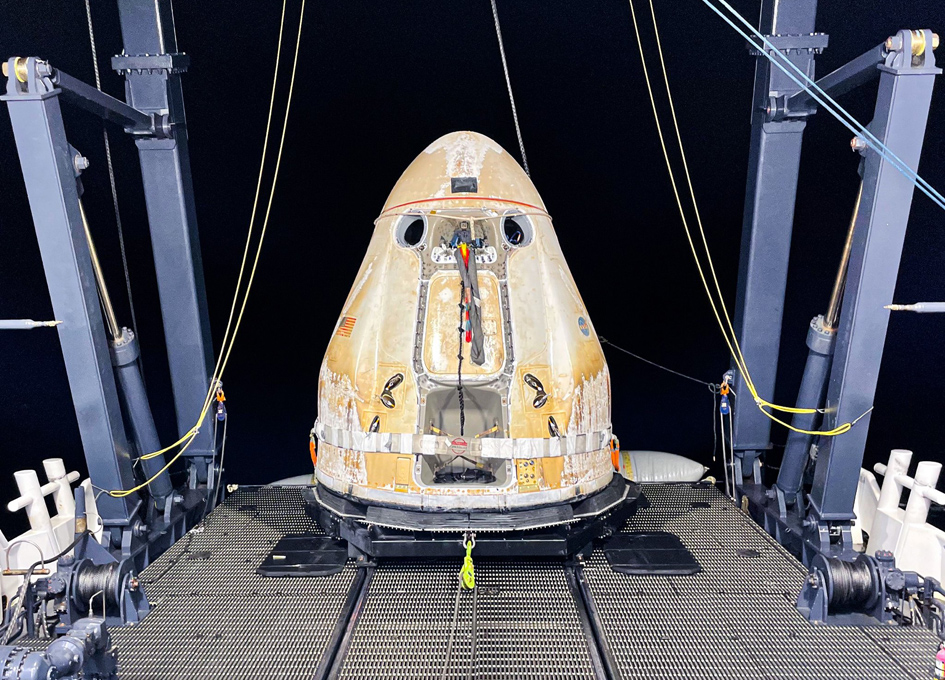 SpaceX Cargo Dragon Recovery