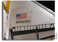 NASA’s Space Shuttle Atlantis Prepares to Roll To Launch Pad