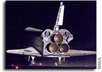 NASA Announces Shuttle Discovery Landing Times