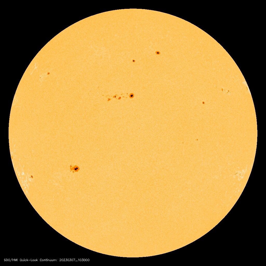 Joint USAF/NOAA Solar Geophysical Activity Report and Forecast SDF Number 66 Issued at 2200Z on 07 Mar 2023