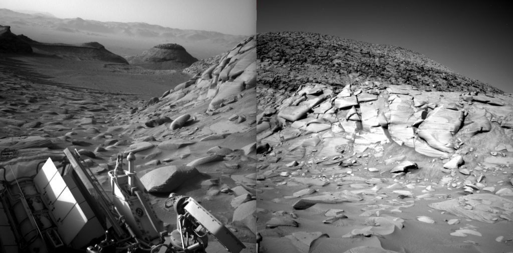 Stunning Martian Vistas From Curiosity