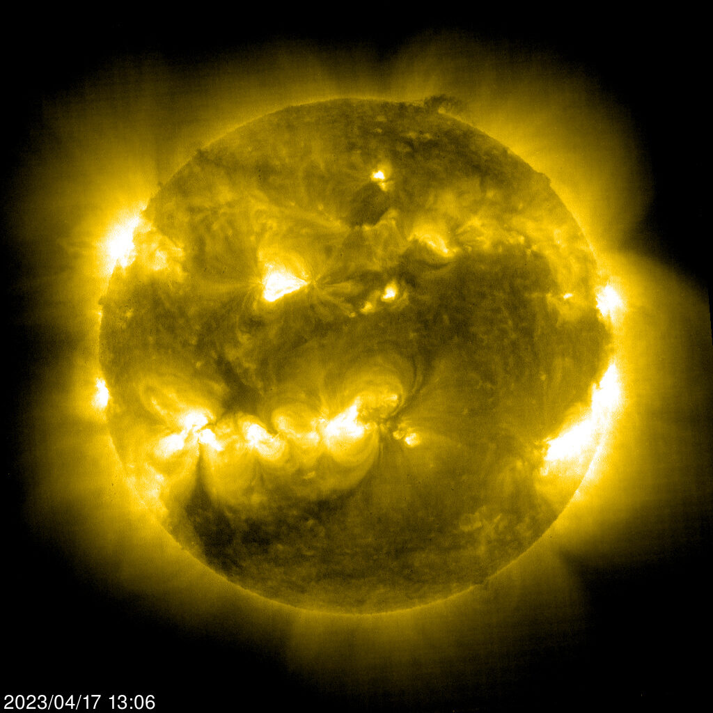 Joint USAF/NOAA Solar Geophysical Activity Report and Forecast SDF Number 107 Issued at 2200Z on 17 Apr 2023