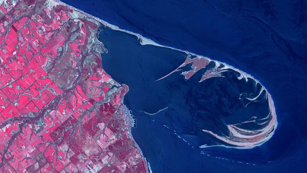 Notsuke Peninsula, Japan As Seen From Space