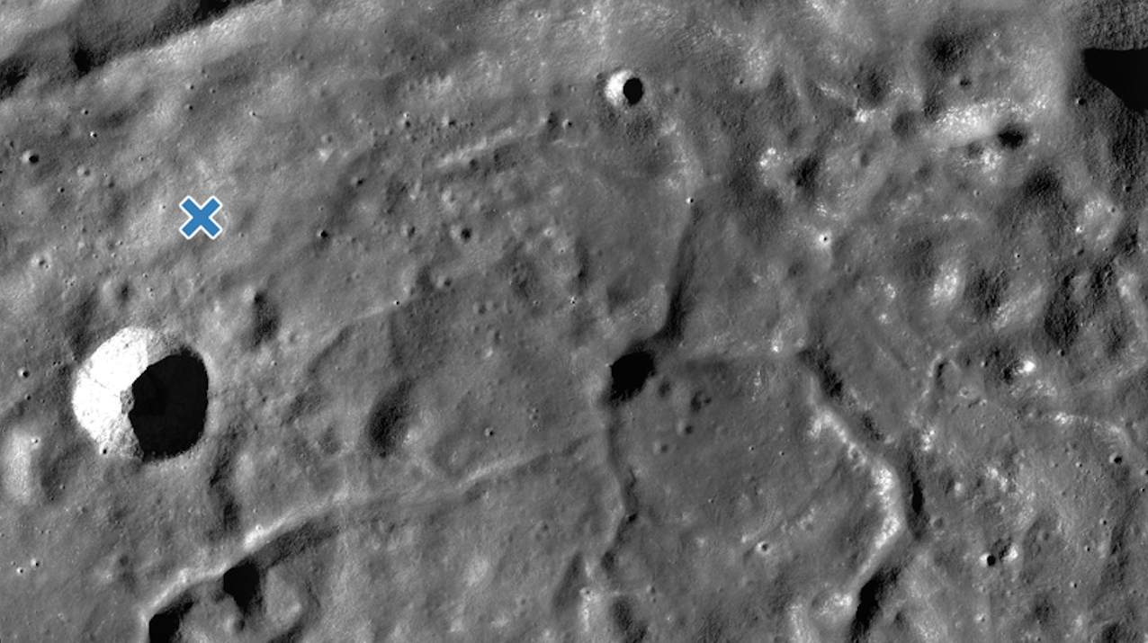 Lunar Reconnaissance Orbiter Views Impact Site of HAKUTO-R Mission 1 Moon Lander