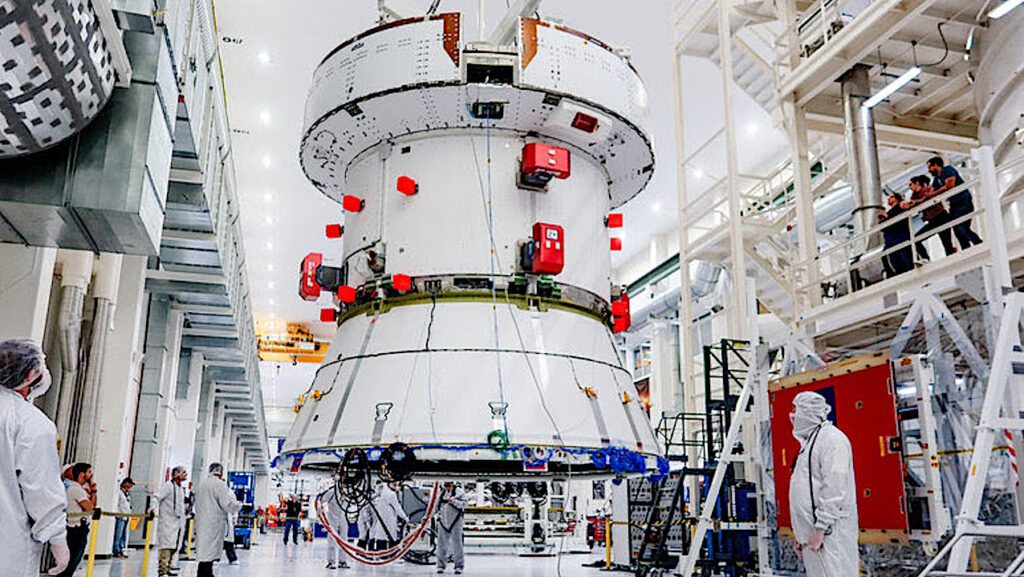 The European Service Module-2 For Artemis II Is On The Move