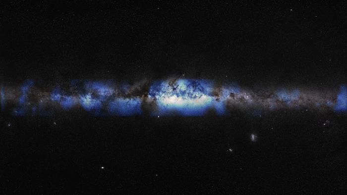 dark matter map milky way