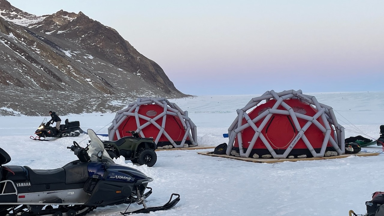 Lake Untersee Update Using 23rd Century Star Trek Tents In Antarctica Today NASA Watch